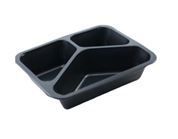 Miska zatavovací 3D černá 227x178x50 mm (50ks)