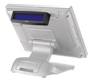 Zákaznický displej PD-2608UE 2x20 znaků, montáž na pokladnu